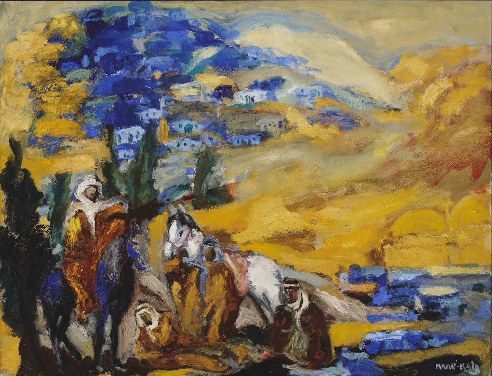 Lewben ART, Jeruzales peizazas su beduinais